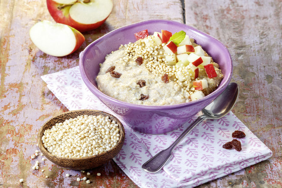 Apfel-Amaranth Frühstück Apfel-Amaranth Frühstück