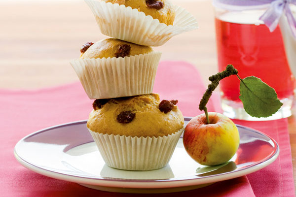 Apfel-Cranberry-Nuss Muffins Apfel-Cranberry-Nuss Muffins