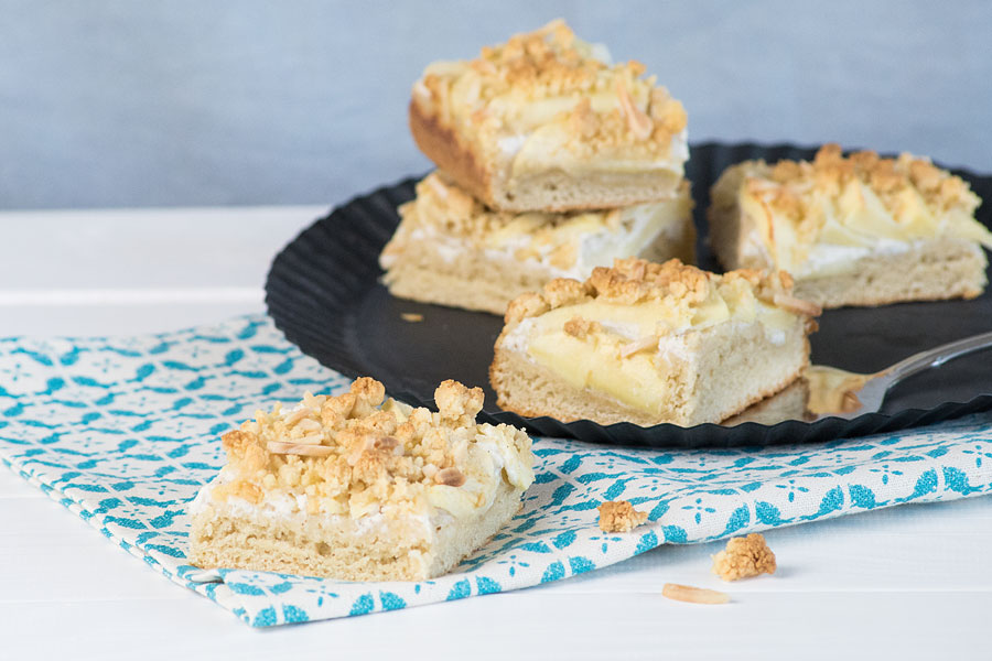 Apfelstreusel vom Blech Apfelstreusel vom Blech