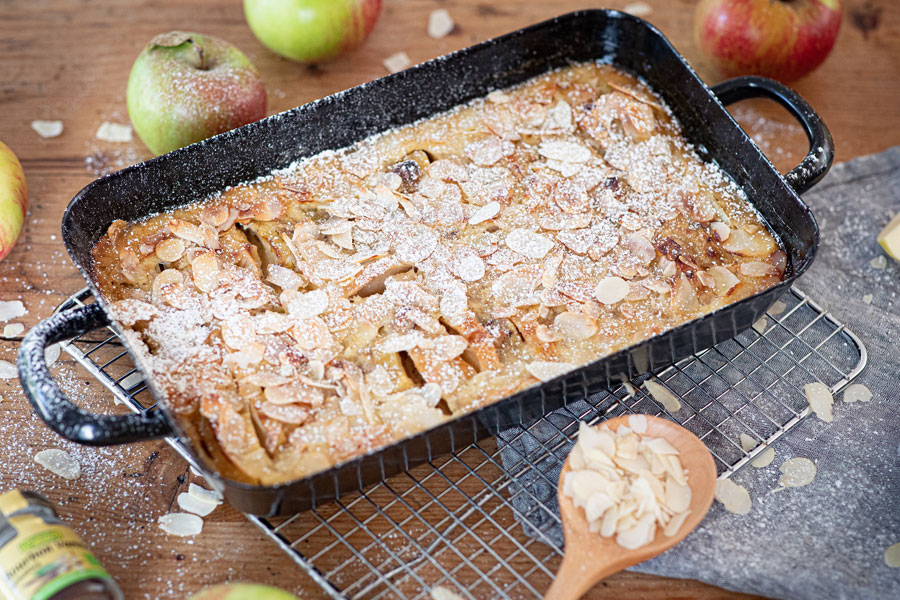 Bananen-Apfel-Auflauf Bananen-Apfel-Auflauf