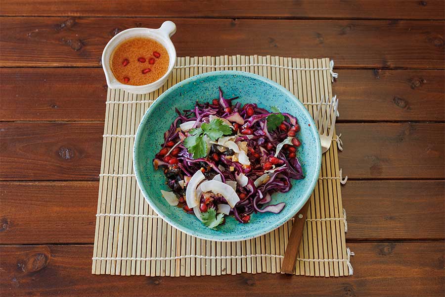 Basischer Rotkohlsalat Basischer Rotkohlsalat