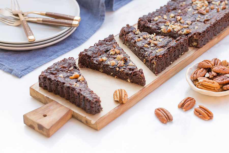 Brownies, klassisch oder vegan Brownies, klassisch oder vegan