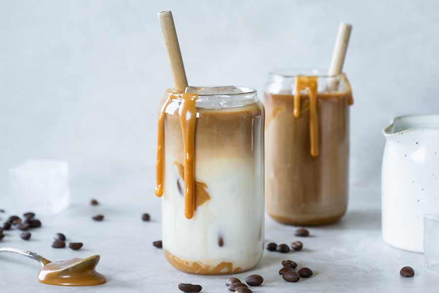 Iced Caramel Latte Iced Caramel Latte