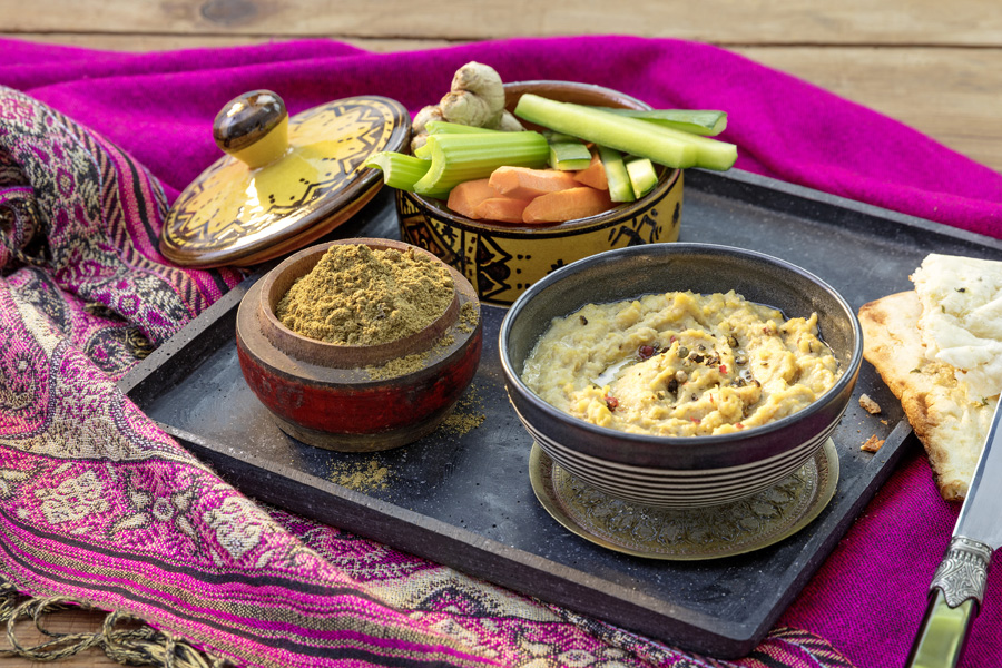 Schnelles Hummus aus Chana Dal Schnelles Hummus aus Chana Dal