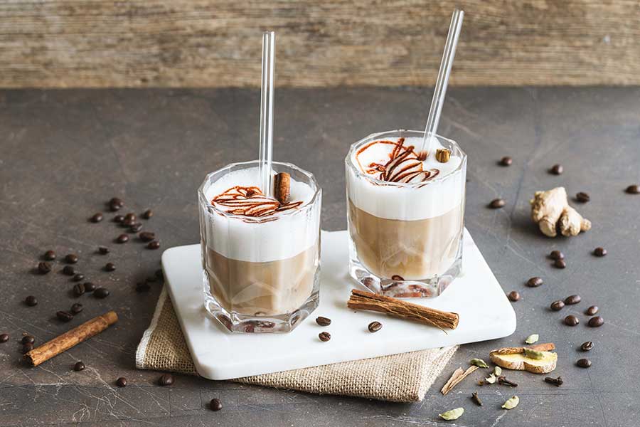 Dirty Chai Latte iced Dirty Chai Latte iced