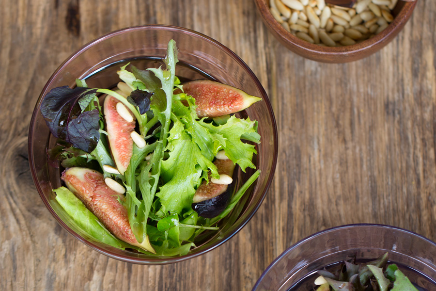 Frische-Feigen-Salat Frische-Feigen-Salat