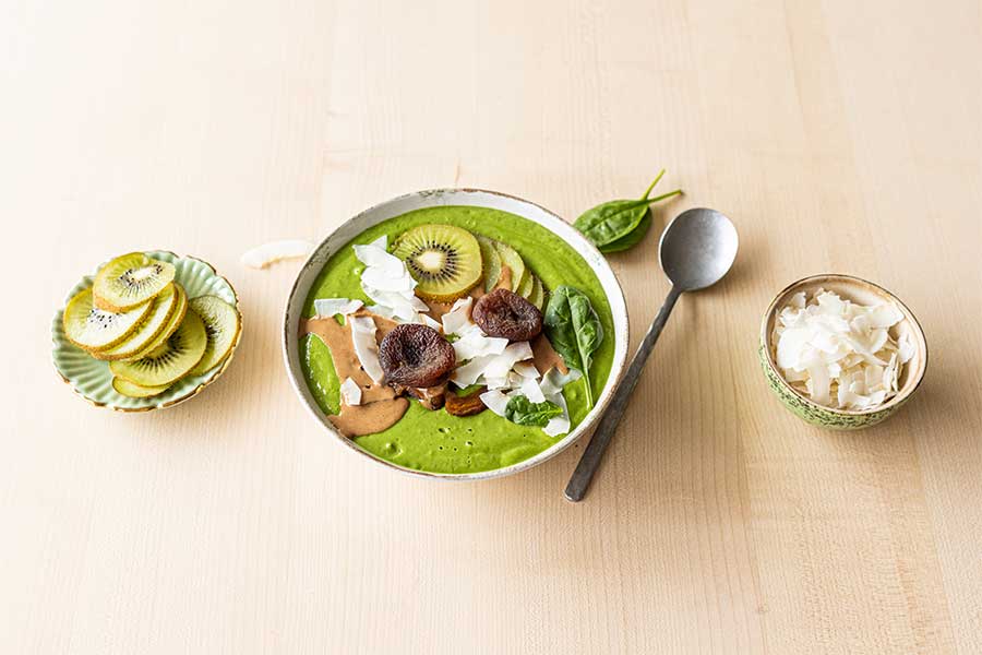 Grüne Smoothiebowl Grüne Smoothiebowl