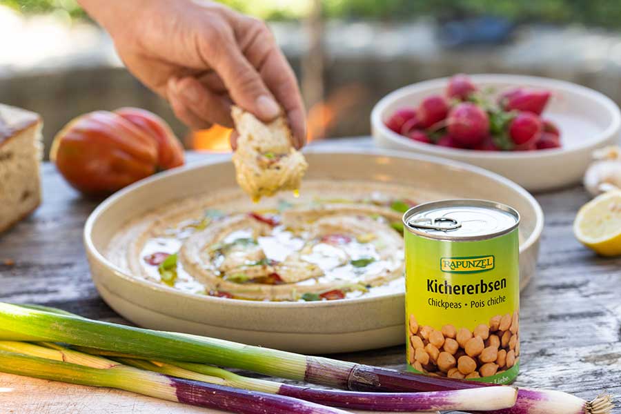 Hummus mit Chili Hummus mit Chili
