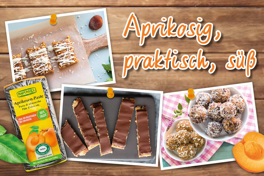 Aprikosig, praktisch, süß - leckere Rezepte mit Aprikosen-Paste