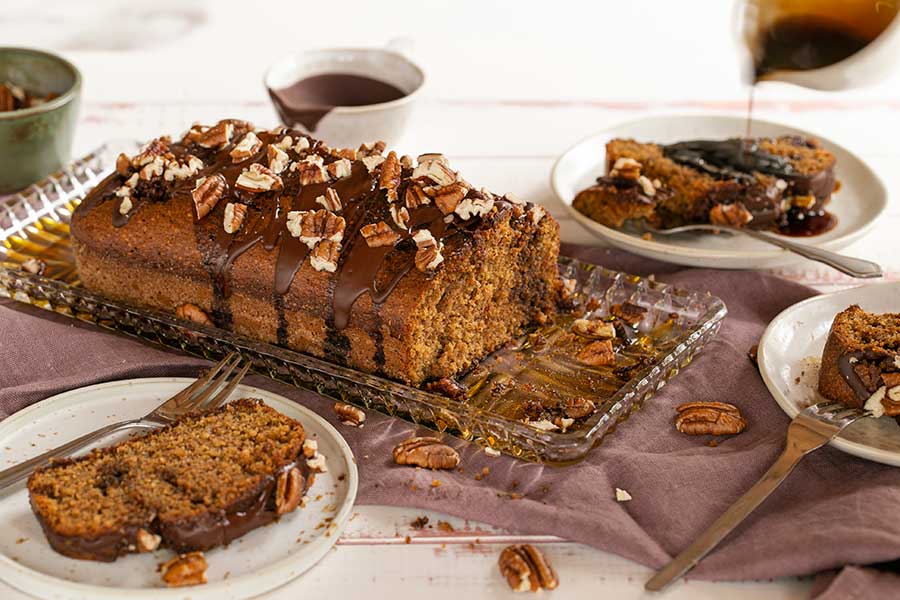 Kaffeekuchen mit Pekannüssen Kaffeekuchen mit Pekannüssen