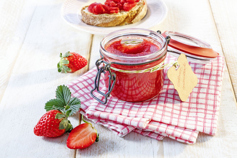 Marmelade mit Agar Agar