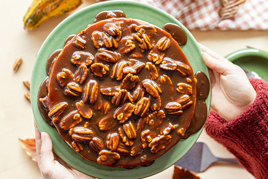 Pekannuss Cheesecake Pekannuss Cheesecake