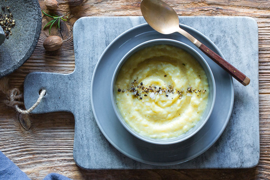 Basisches Petersilienwurzel Püree Basisches Petersilienwurzel Püree