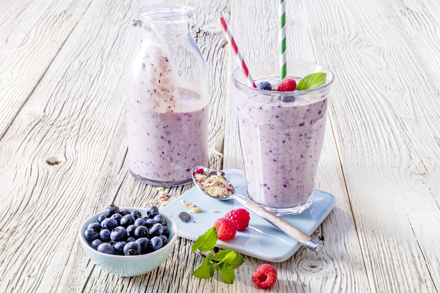 Fruchtiger Müsli-Shake Fruchtiger Müsli-Shake