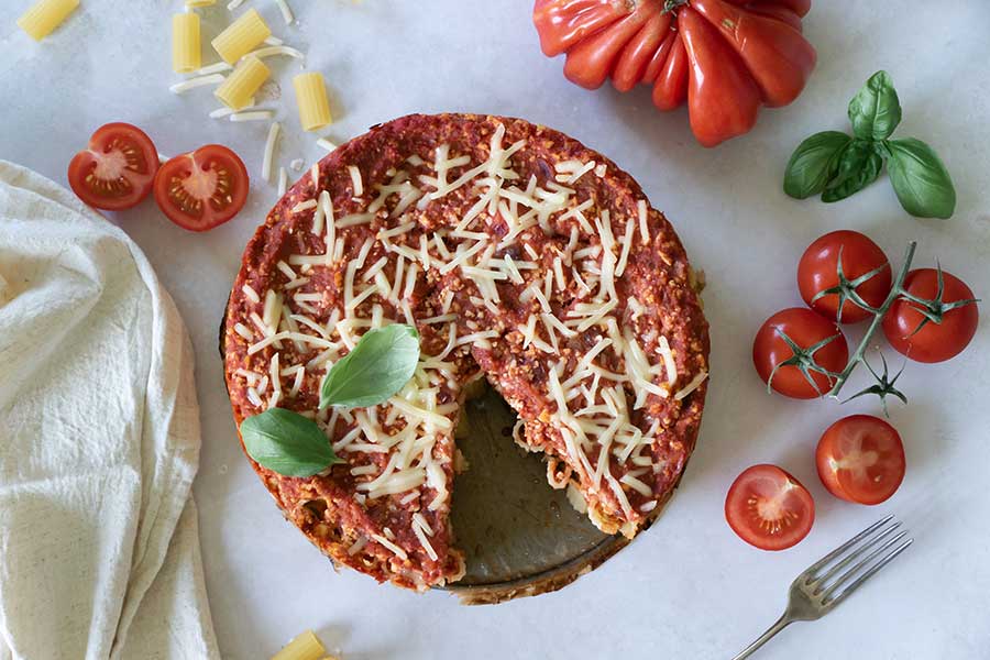 Rigatoni-Kuchen Rigatoni-Kuchen