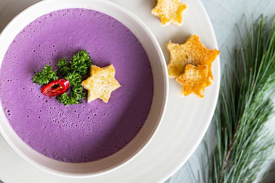 Rotkohl Suppe Rotkohl Suppe