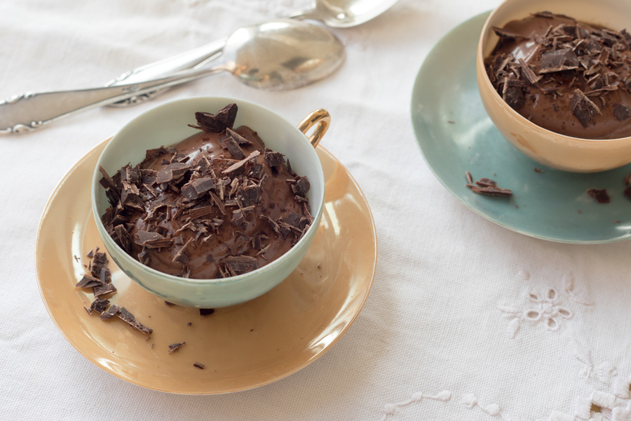 Vegane Mousse au Chocolat