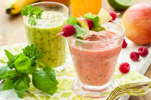 Salat-Smoothie, fruchtig