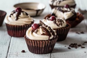 Donauwellen Cupcakes