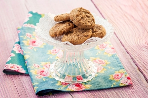 Erdmandel-Hafer-Cookies