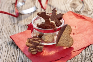 Mandel-Honig Ausstecher - feurig-süß