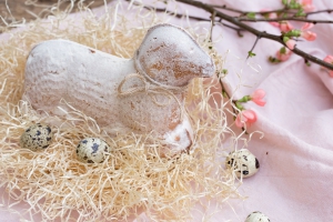 Osterlamm mit Mandeln, ohne Mehl