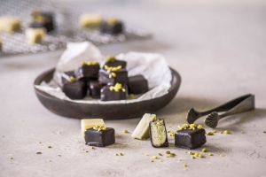 Mandel-Pistazien Trüffel, vegan