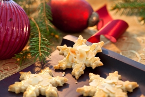 Mandel-Schneeflocken