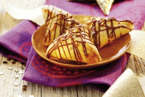 Marzipan-Aprikosen-Berge, gefüllt