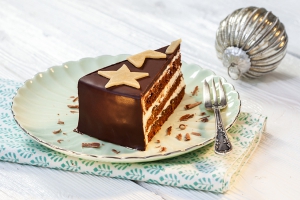 Schoko-Vanillecreme Torte