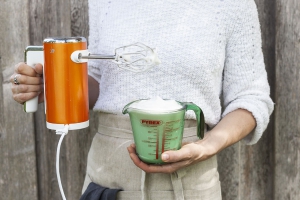Aquafaba, veganer Eischnee aus gekochtem Kichererbsenwasser